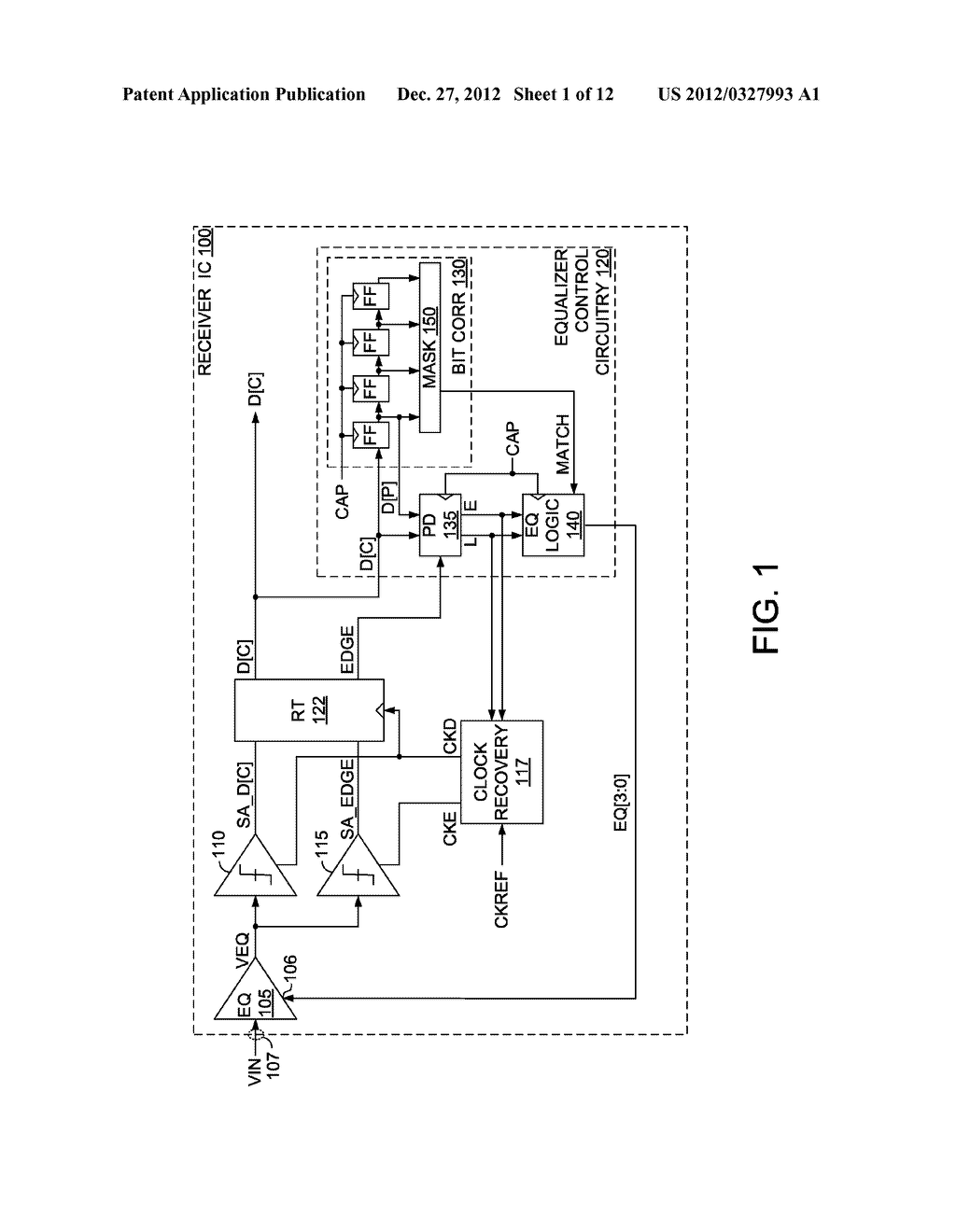 Adaptive Equalization Using Correlation Of Edge Samples With Data Patterns - diagram, schematic, and image 02