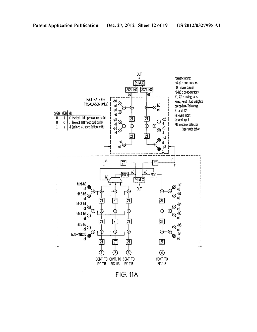 Pipelining and Sub-Rate Operation for Memory Links - diagram, schematic, and image 13