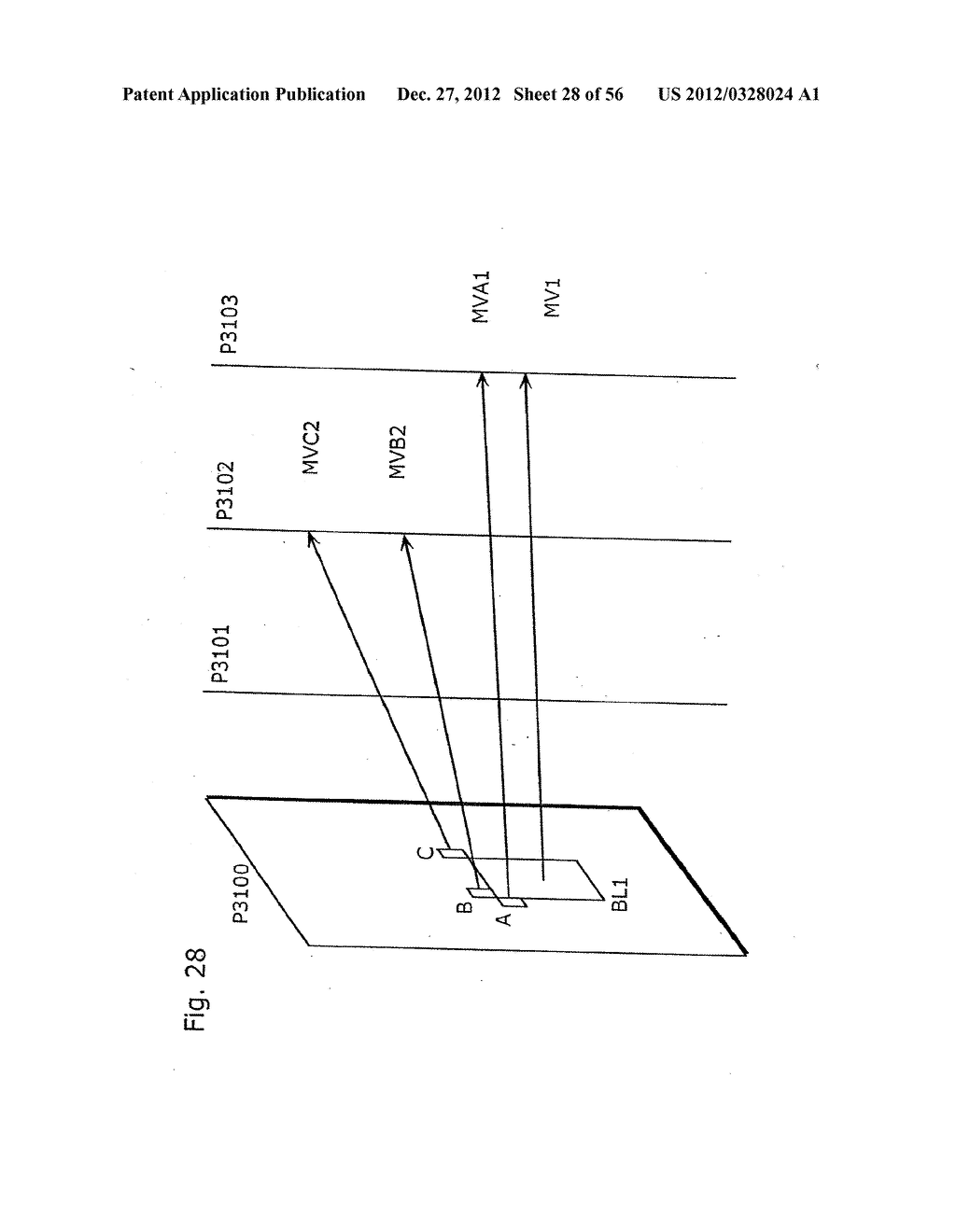 MOTION VECTOR CALCULATION METHOD - diagram, schematic, and image 29