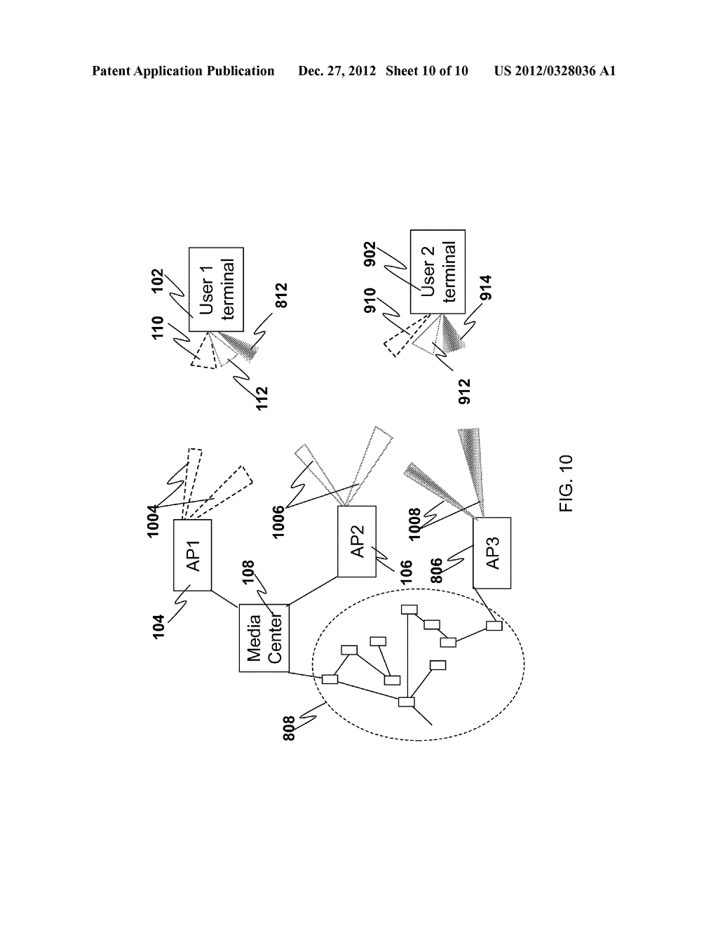 Method And Apparatus for Channel Bonding Using Multiple-Beam Antennas - diagram, schematic, and image 11