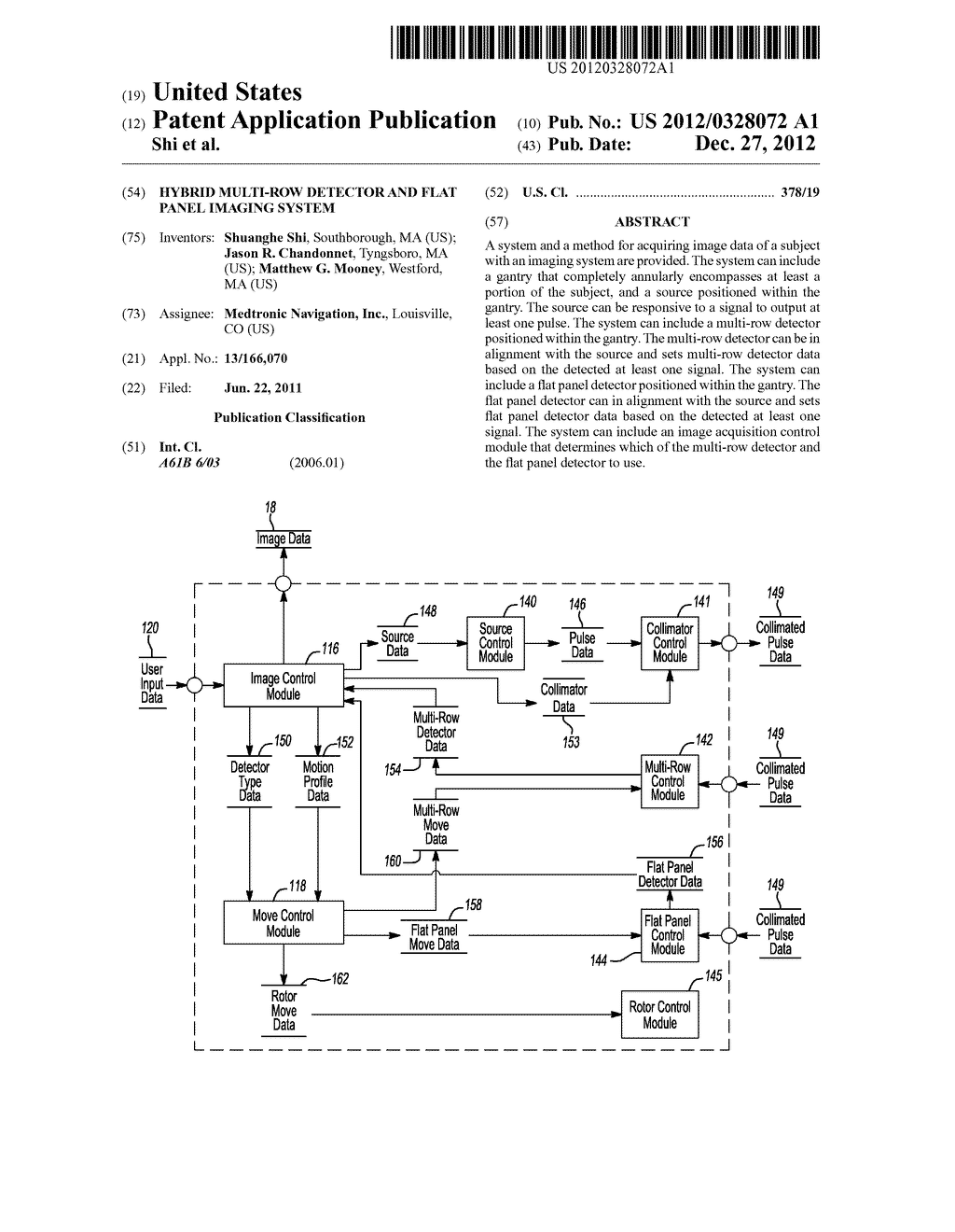 Hybrid Multi-Row Detector and Flat Panel Imaging System - diagram, schematic, and image 01