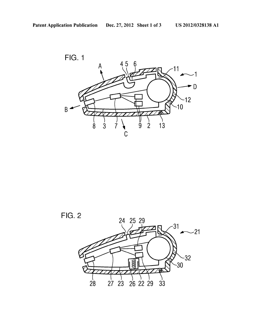 HEARING INSTRUMENT WITH AN INTEGRAL INJECTION-MOLDING CASING - diagram, schematic, and image 02