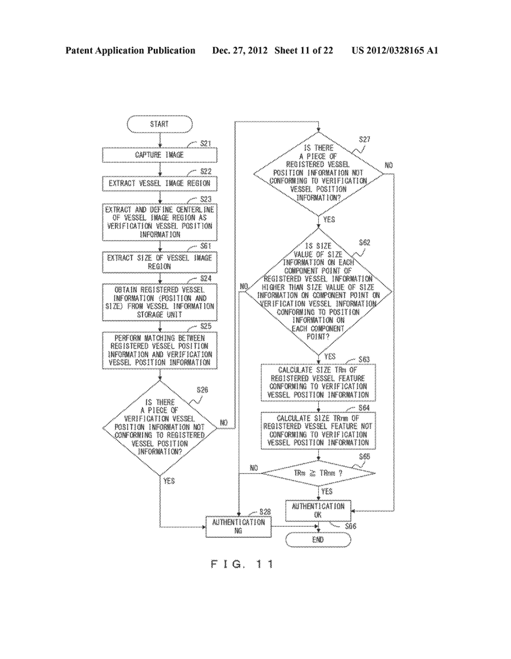 BIOMETRIC AUTHENTICATION APPARATUS AND BIOMETRIC AUTHENTICATION METHOD - diagram, schematic, and image 12