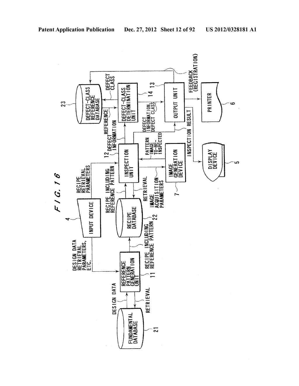 PATTERN INSPECTION APPARATUS AND METHOD - diagram, schematic, and image 13