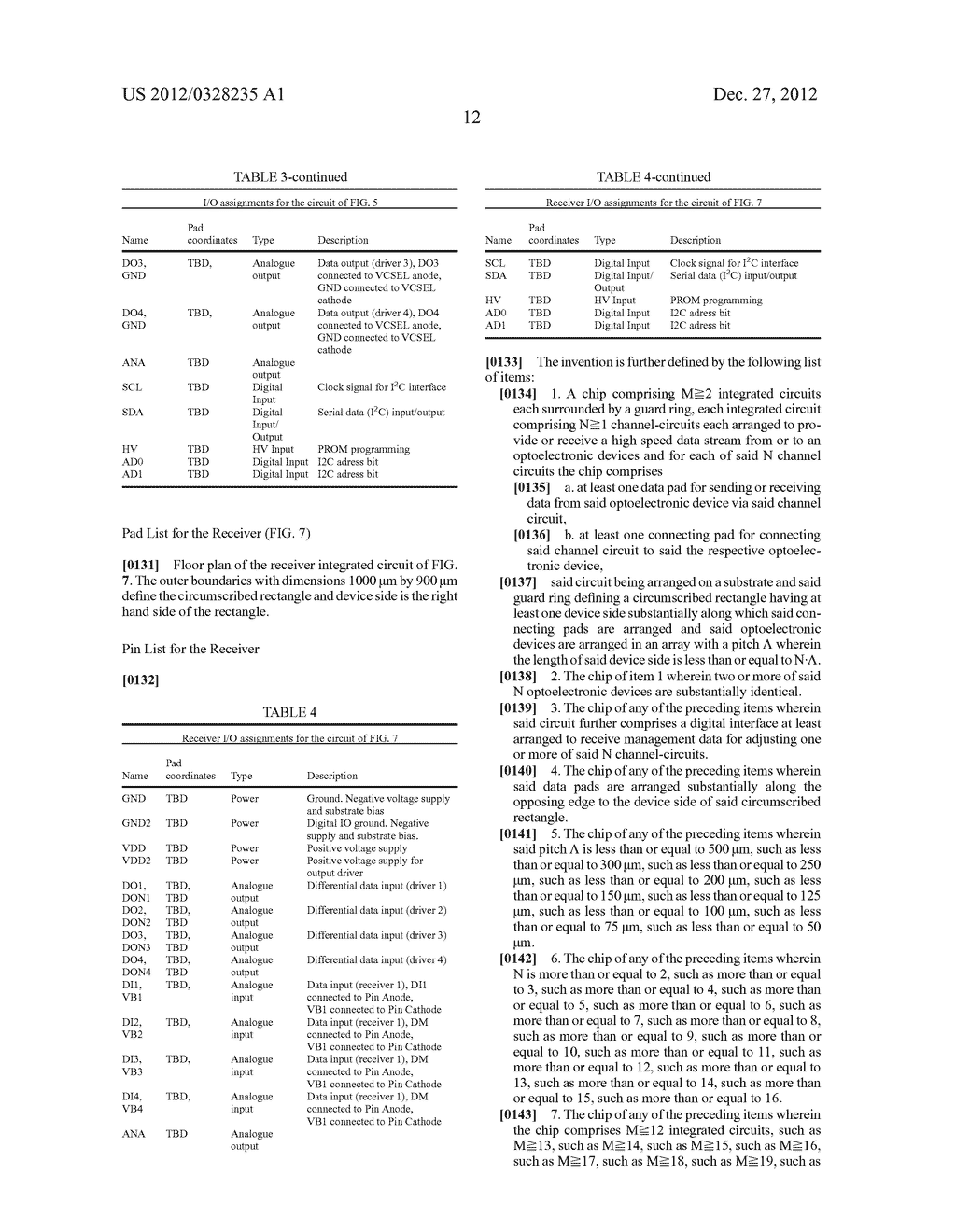 MODULAR CHIP LAYOUT FOR ACTIVE OPTICAL LINKS - diagram, schematic, and image 30