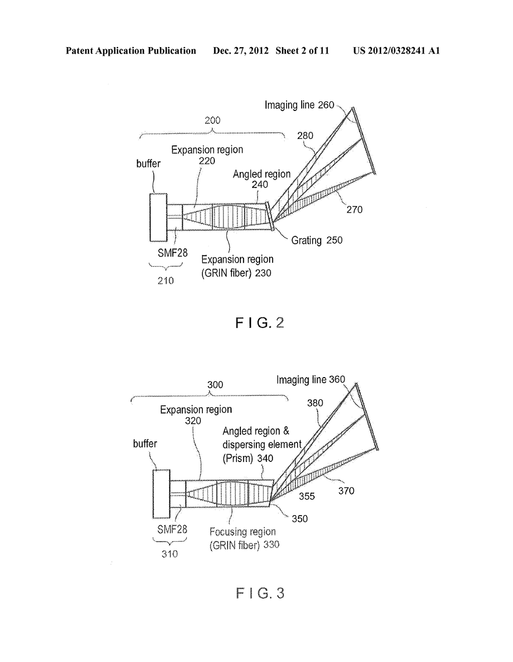 Apparatus for Obtaining Information For A Structure Using     Spectrally-Encoded Endoscopy Techniques and Methods for Producing One or     More Optical Arrangements - diagram, schematic, and image 03