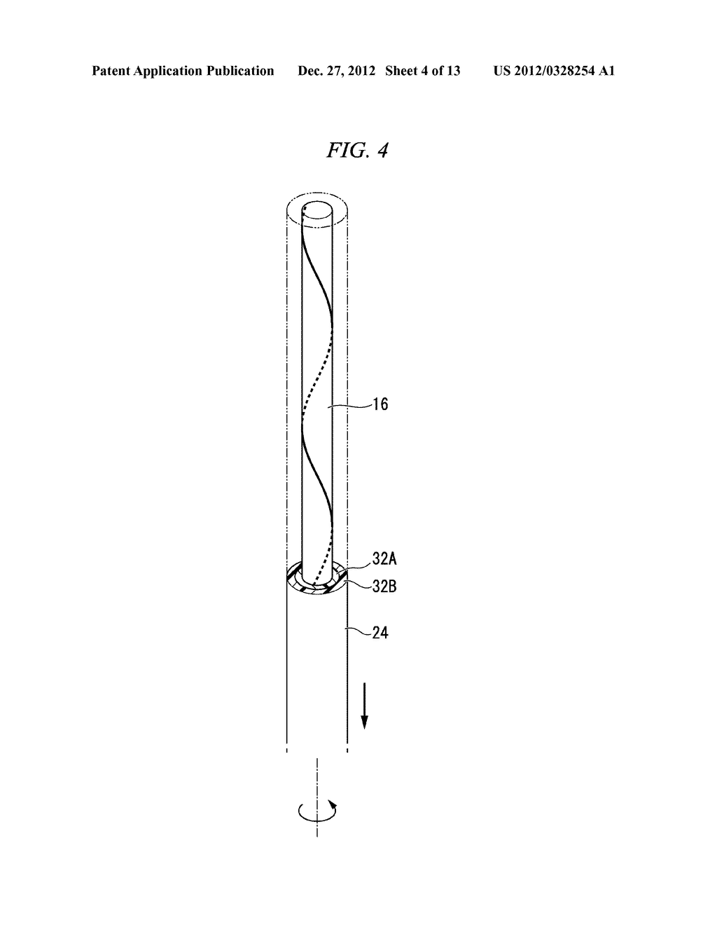 OPTICAL FIBER AND METHOD AND APPARATUS FOR MANUFACTURING OPTICAL FIBER - diagram, schematic, and image 05