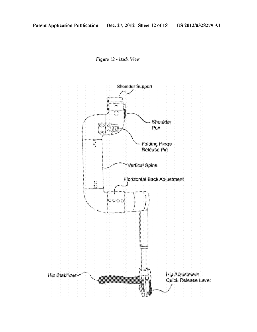 Shoulder Mounted Camera Support and Stabilizer - diagram, schematic, and image 13