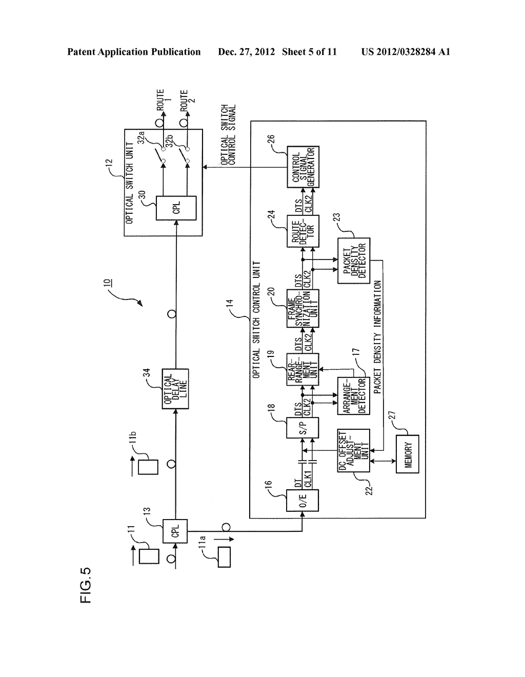 OPTICAL PACKET SWITCHING APPARATUS - diagram, schematic, and image 06