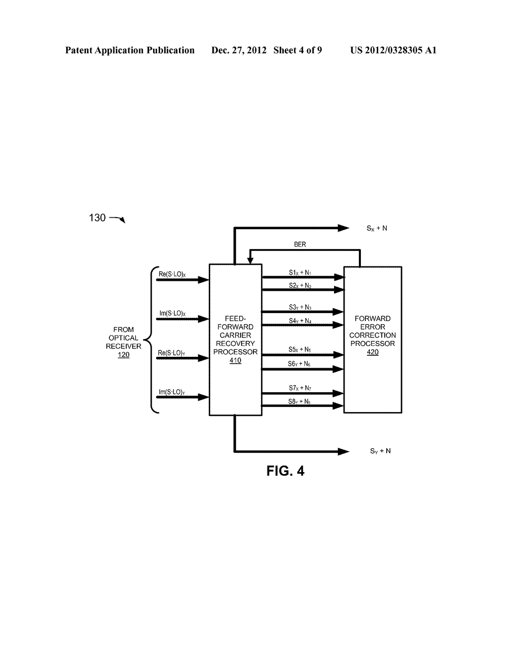 FORWARD CARRIER RECOVERY USING FORWARD ERROR CORRECTION (FEC) FEEDBACK - diagram, schematic, and image 05