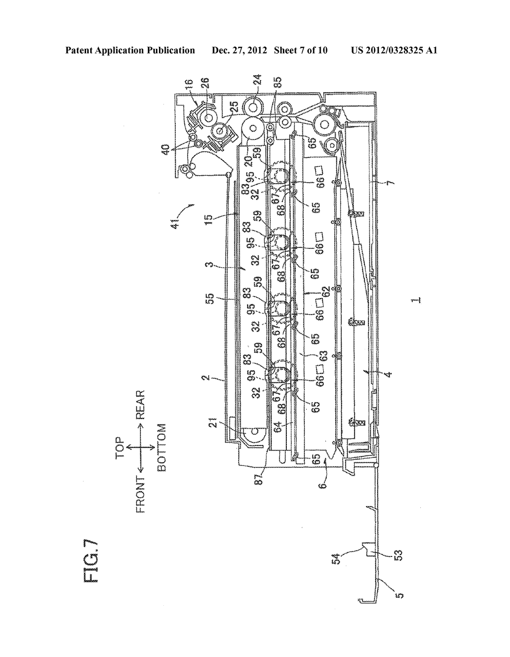 Image Forming Apparatus Having Photosensitive Drum Moving Mechanism - diagram, schematic, and image 08