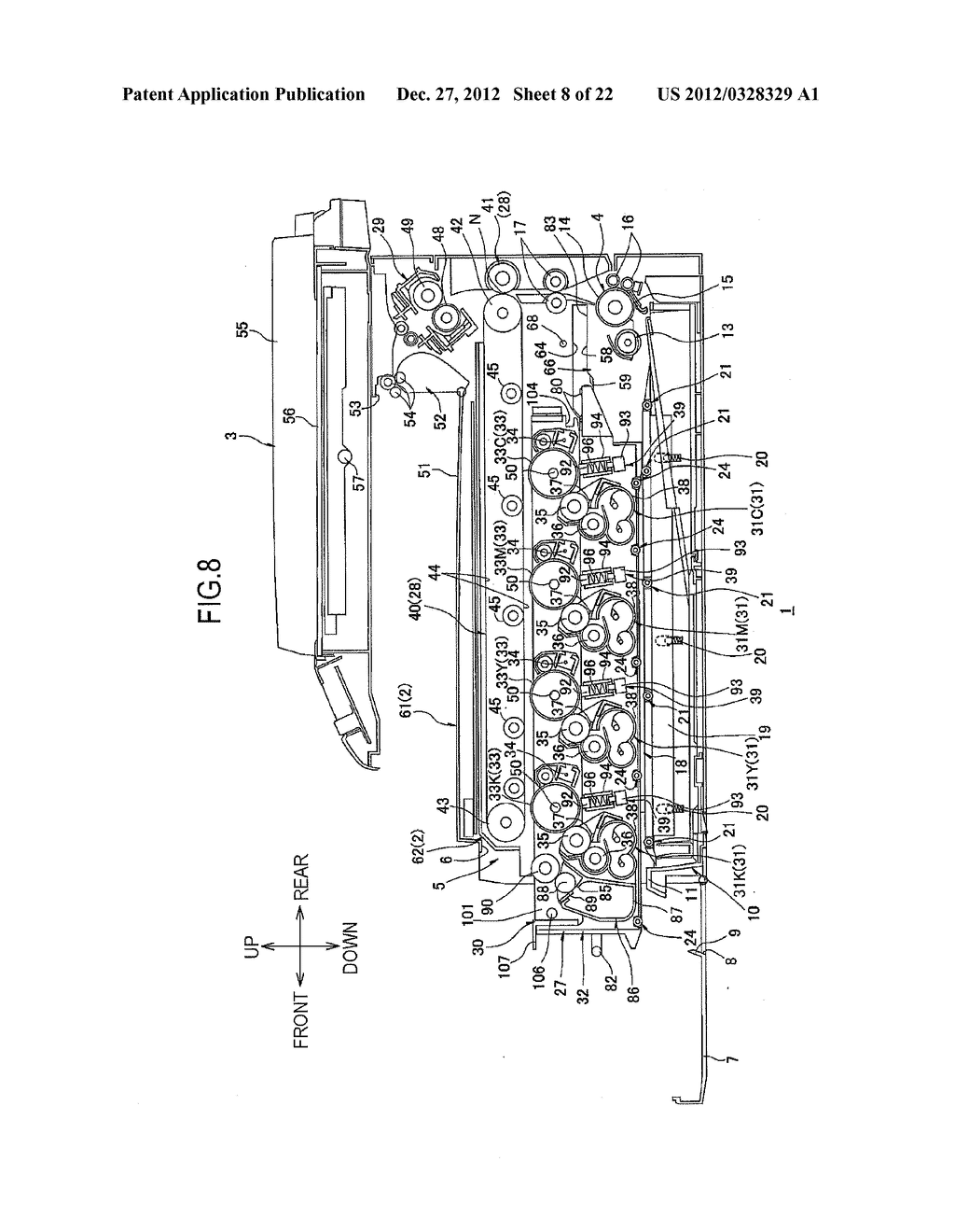 Image Forming Apparatus Having Drum Supporting Member - diagram, schematic, and image 09