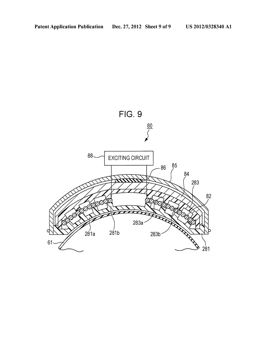 FIXING DEVICE AND IMAGE FORMING APPARATUS - diagram, schematic, and image 10