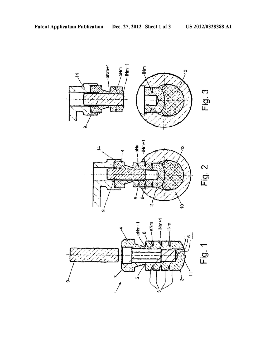 Shearable fastening device with force transmission element - diagram, schematic, and image 02