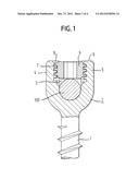 ELEMENT WITH A SHANK AND A HOLDING ELEMENT CONNECTED TO IT FOR CONNECTING     TO A ROD diagram and image