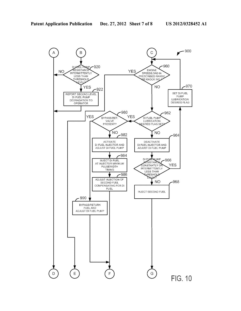 SYSTEM AND METHOD FOR LUBRICATING A FUEL PUMP - diagram, schematic, and image 08