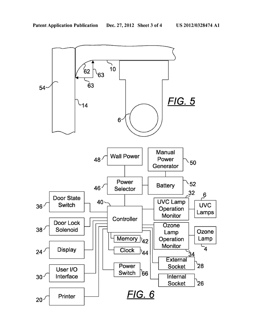 PORTABLE ANTIMICROBIAL ULTRA VIOLET STERILIZER - diagram, schematic, and image 04