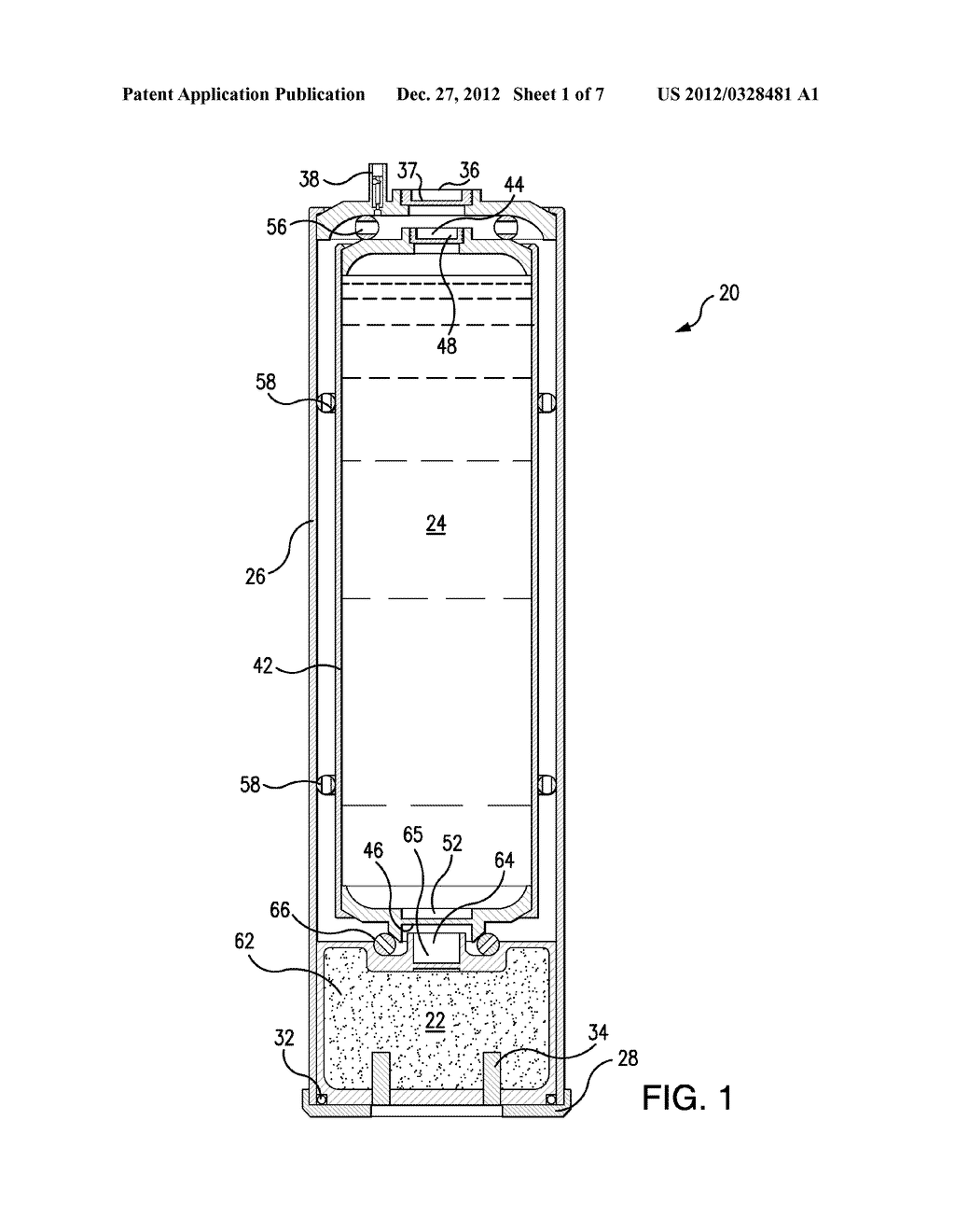 Gas Generating Device and Method of Manufacturing Gas Generating Device - diagram, schematic, and image 02