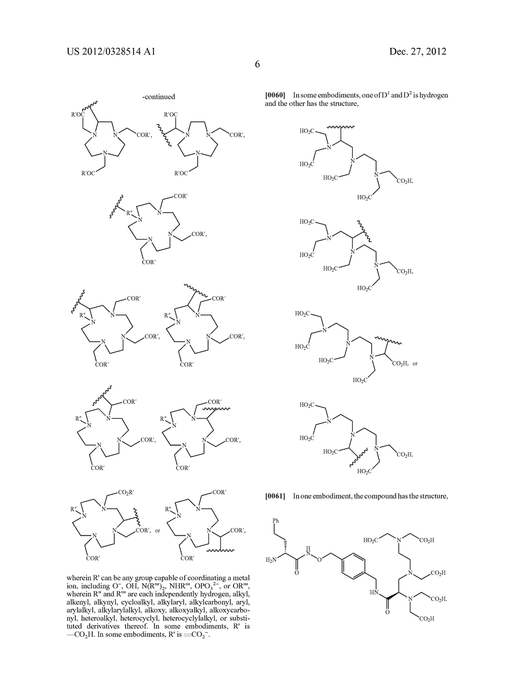 N-ALKOXYAMIDE CONJUGATES AS IMAGING AGENTS - diagram, schematic, and image 08