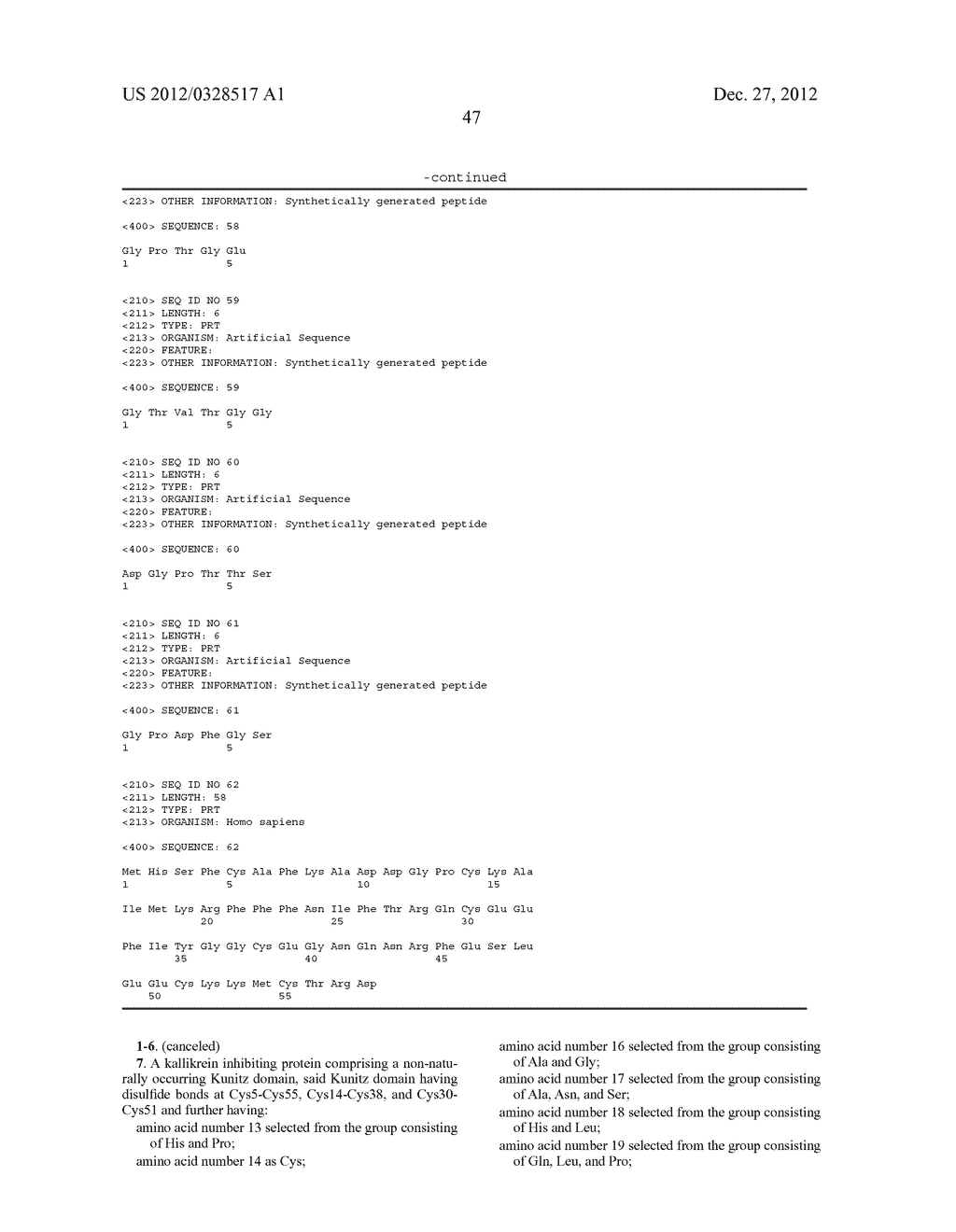 KALLIKREIN-BINDING 