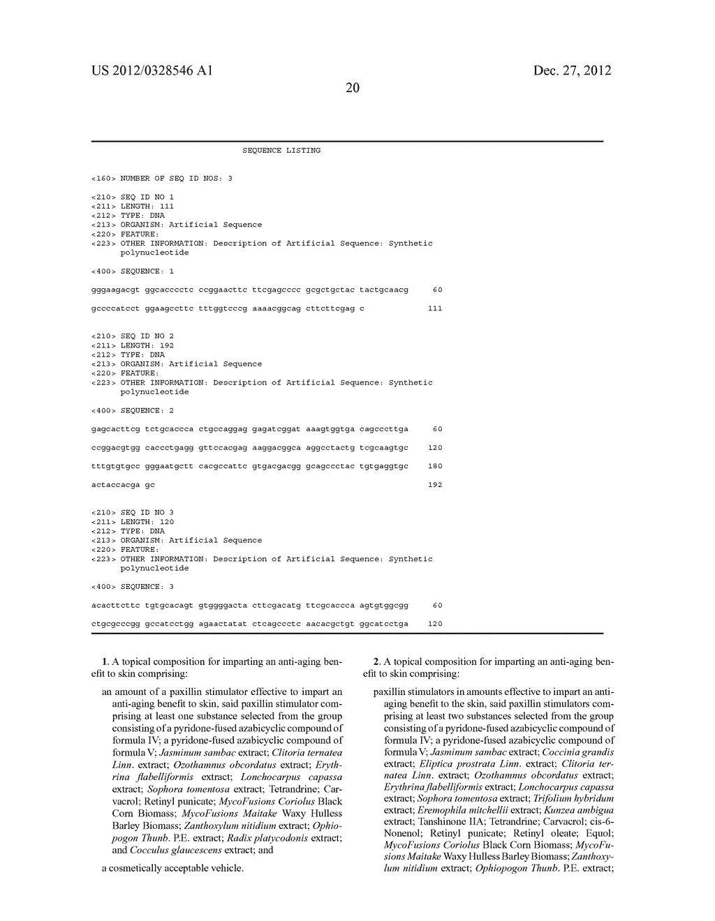 Paxillin Stimulating Compositions and Cosmetic Uses Thereof - diagram, schematic, and image 22