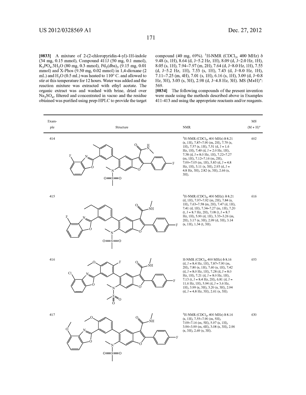 INHIBITORS OF HEPATITIS C VIRUS NS5B POLYMERASE - diagram, schematic, and image 172