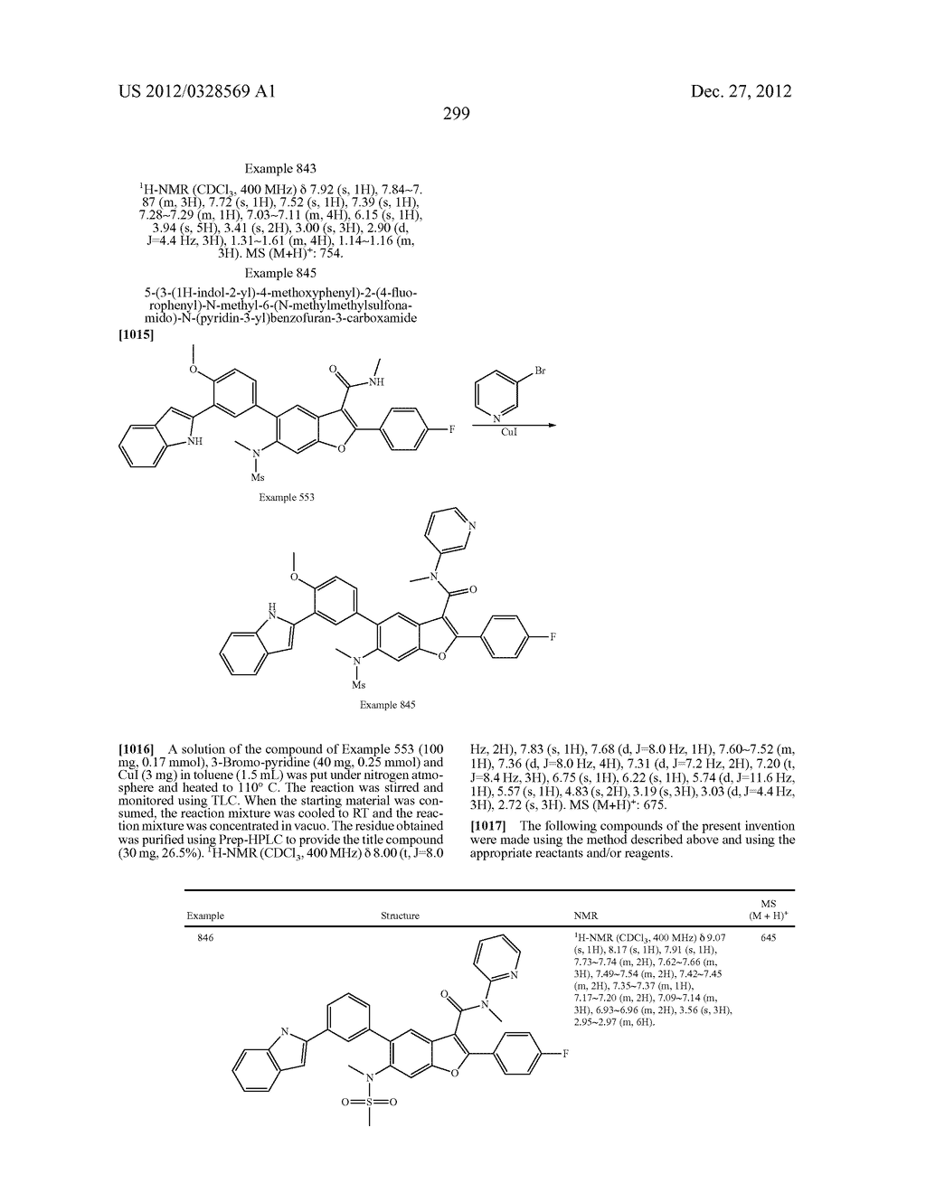 INHIBITORS OF HEPATITIS C VIRUS NS5B POLYMERASE - diagram, schematic, and image 299