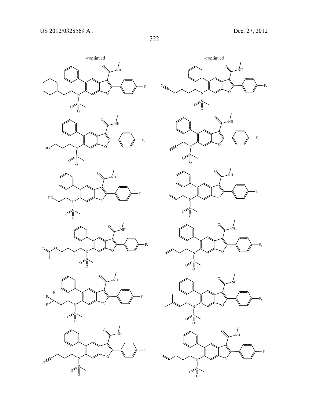 INHIBITORS OF HEPATITIS C VIRUS NS5B POLYMERASE - diagram, schematic, and image 322