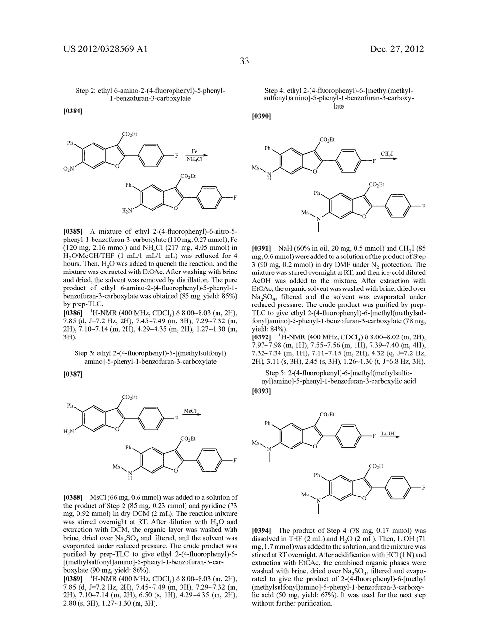 INHIBITORS OF HEPATITIS C VIRUS NS5B POLYMERASE - diagram, schematic, and image 34