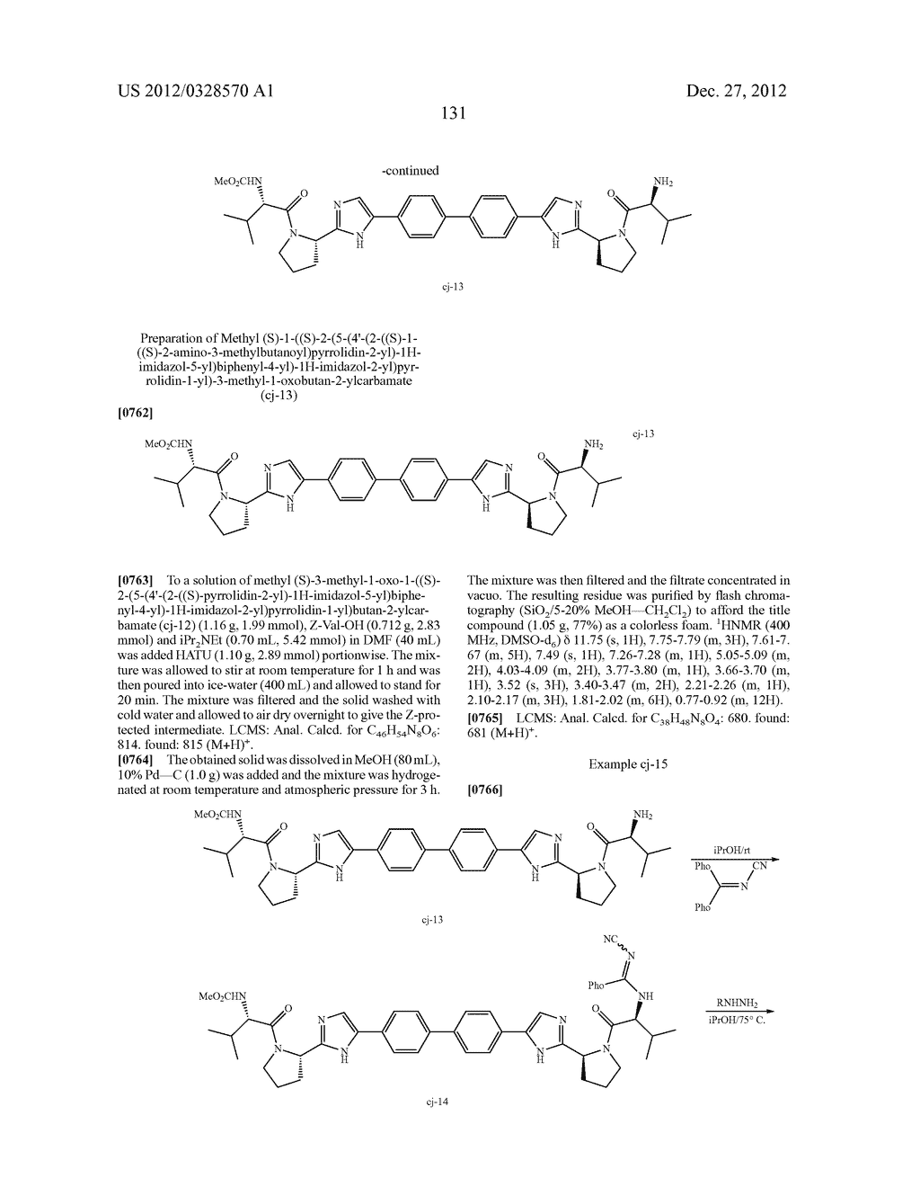 Hepatitis C Virus Inhibitors - diagram, schematic, and image 132