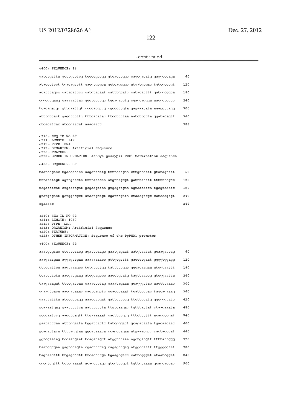 METHOD FOR INCREASING N-GLYCOSYLATION SITE OCCUPANCY ON THERAPEUTIC     GLYCOPROTEINS PRODUCED IN PICHIA PASTORIS - diagram, schematic, and image 168