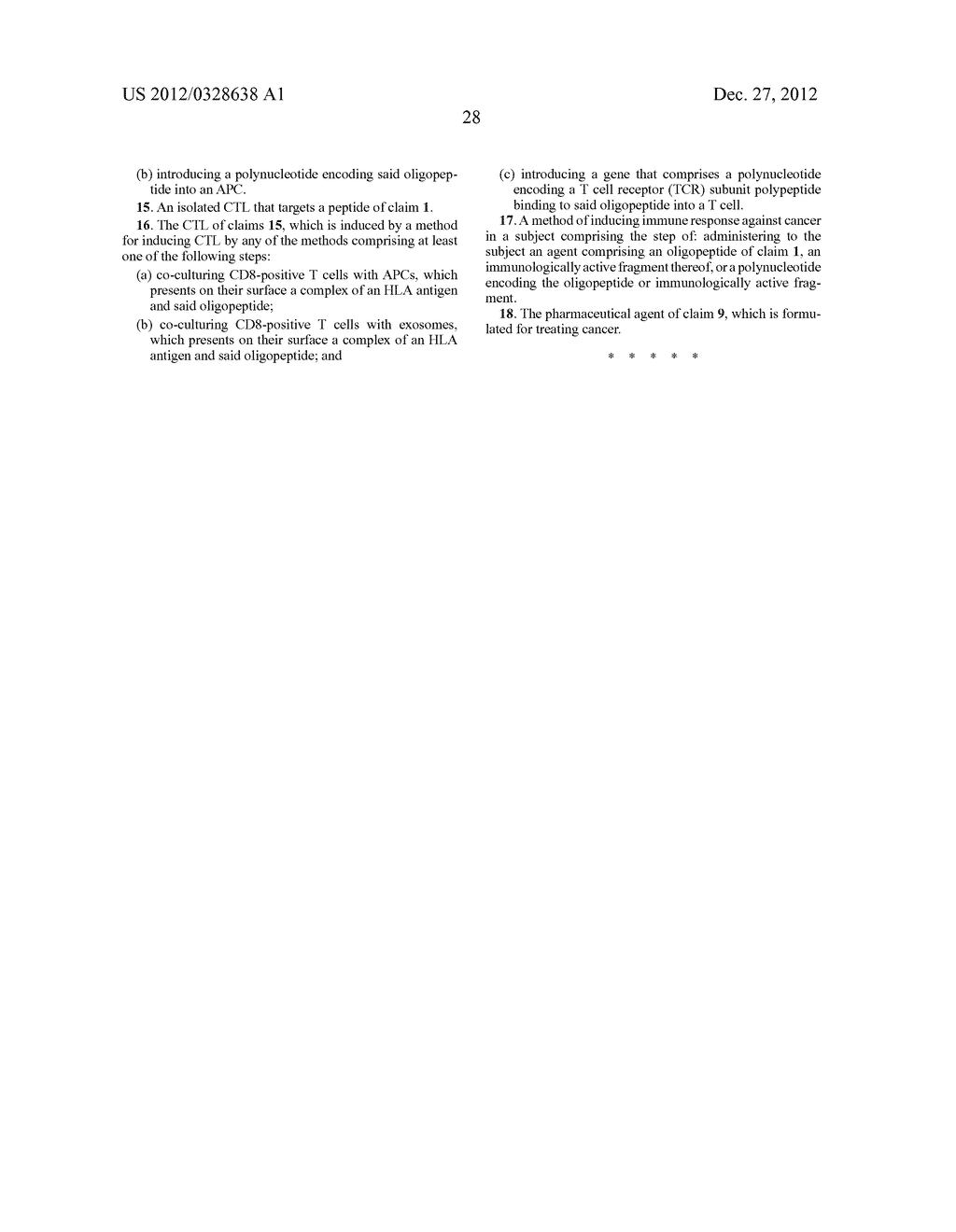 MYBL2 PEPTIDES AND VACCINES CONTAINING THE SAME - diagram, schematic, and image 31