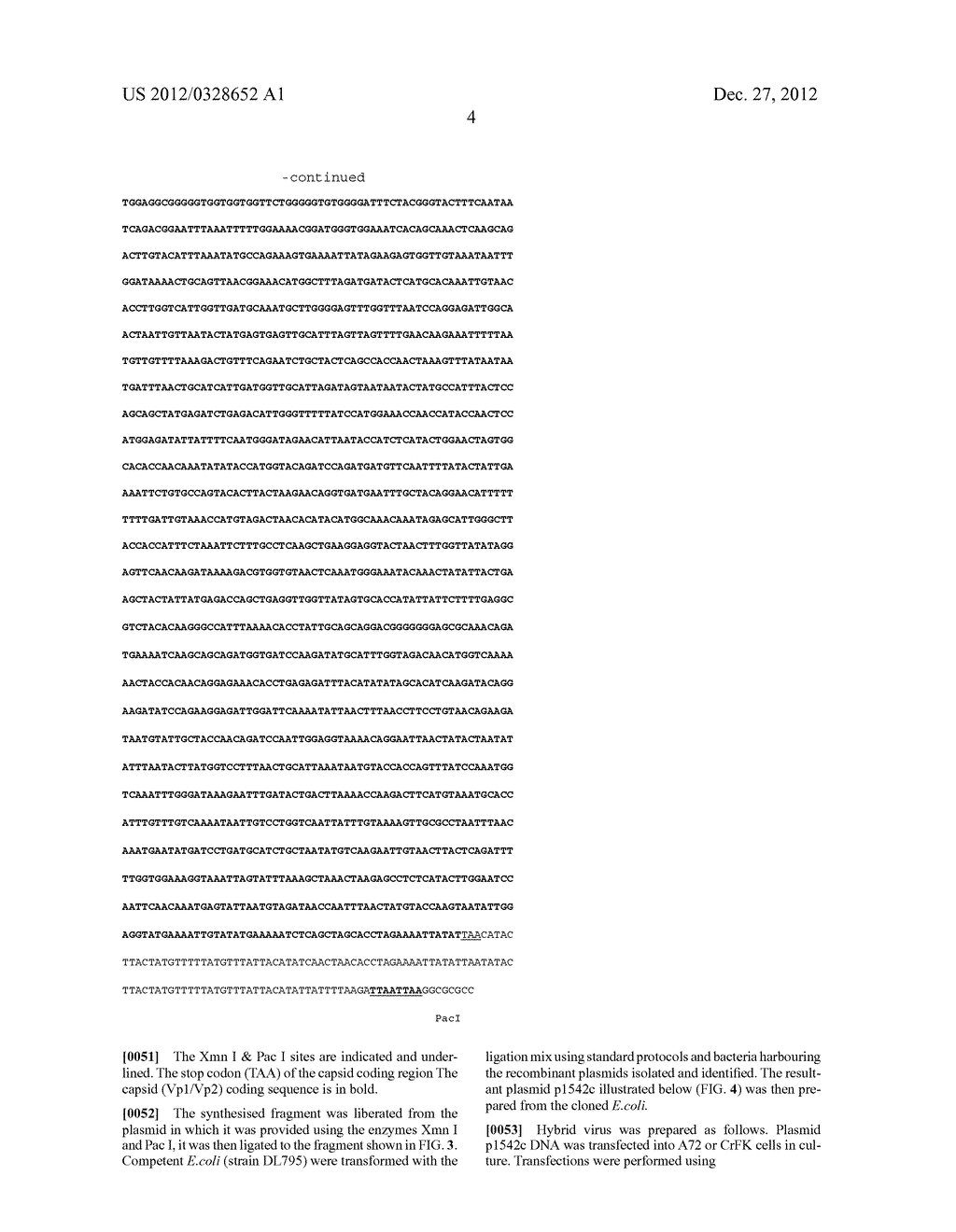 RECOMBINANT ATTENUATED PARVOVIRUS - diagram, schematic, and image 06