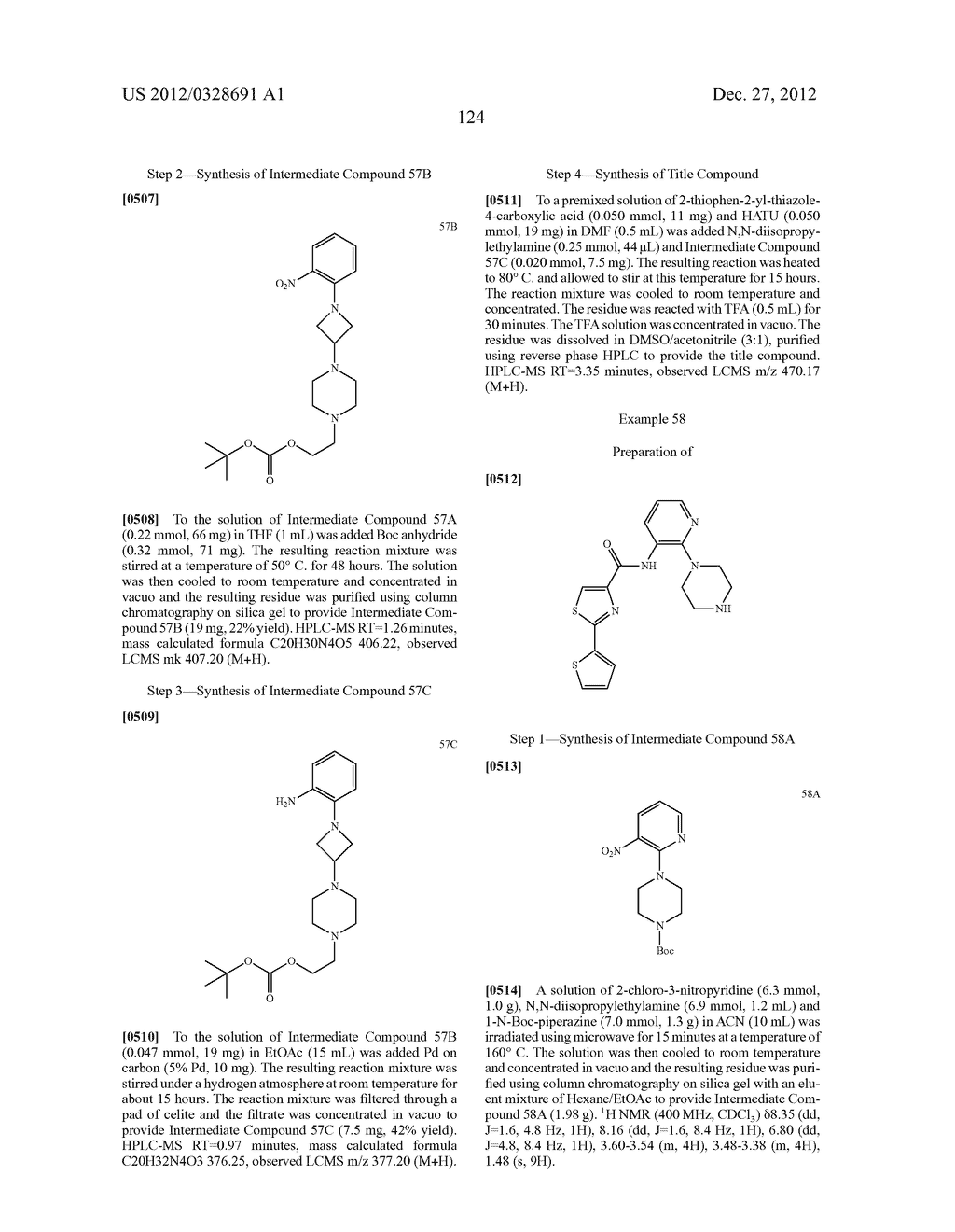 ANILINOPIPERAZINE DERIVATIVES AND METHODS OF USE THEREOF - diagram, schematic, and image 125