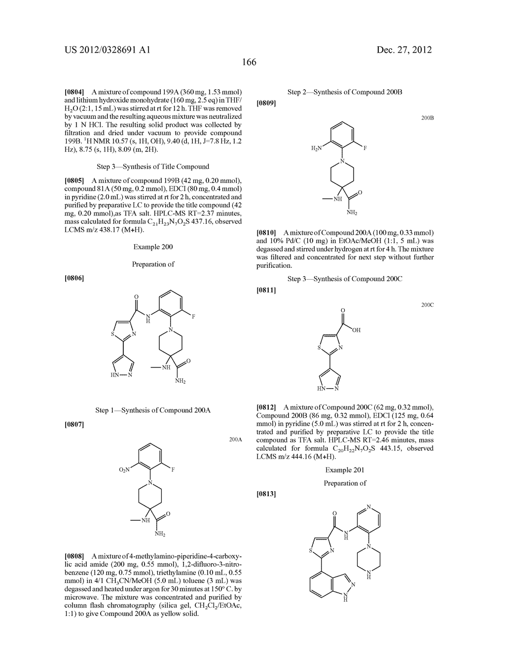 ANILINOPIPERAZINE DERIVATIVES AND METHODS OF USE THEREOF - diagram, schematic, and image 167