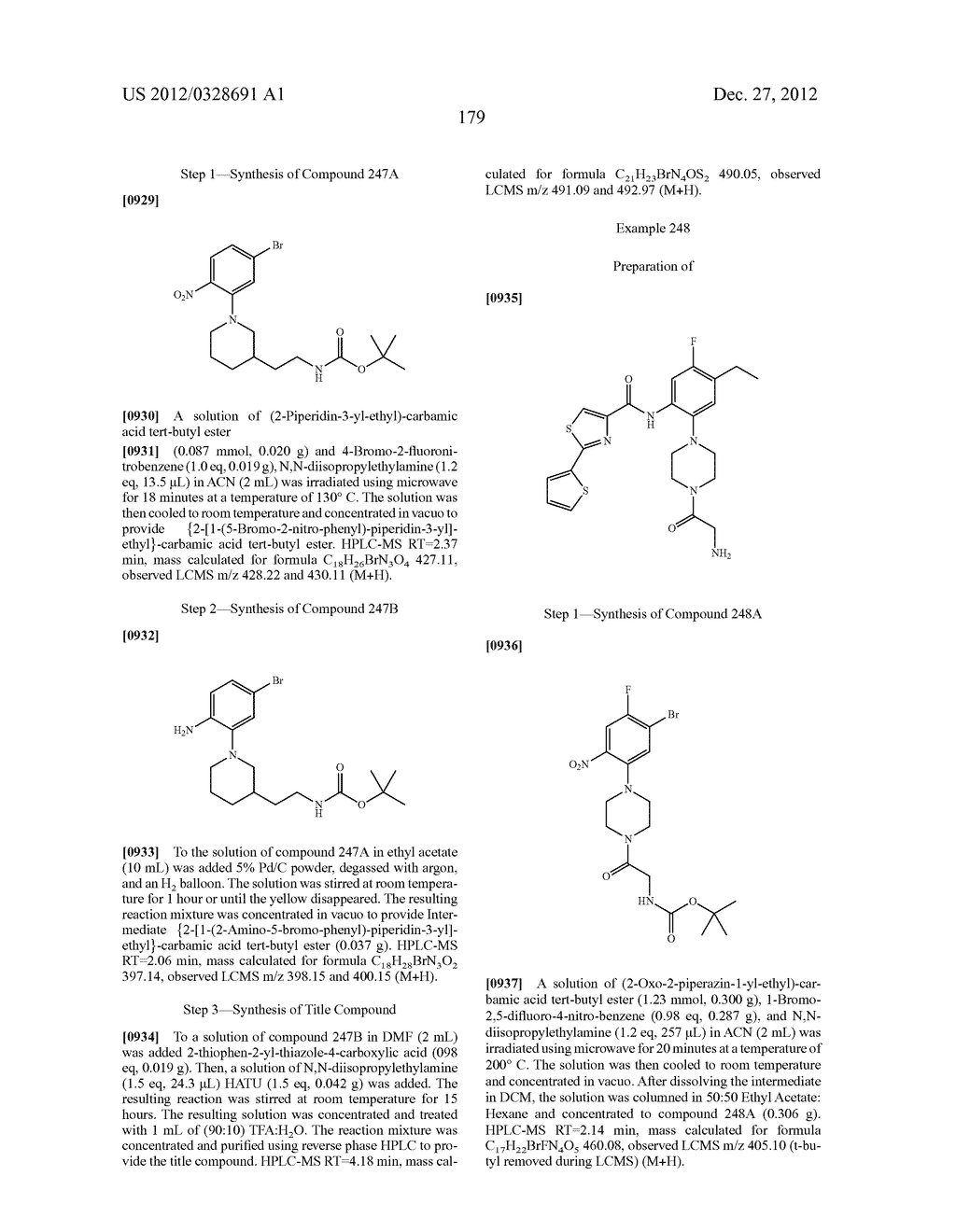 ANILINOPIPERAZINE DERIVATIVES AND METHODS OF USE THEREOF - diagram, schematic, and image 180