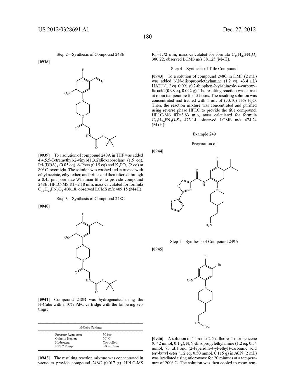 ANILINOPIPERAZINE DERIVATIVES AND METHODS OF USE THEREOF - diagram, schematic, and image 181