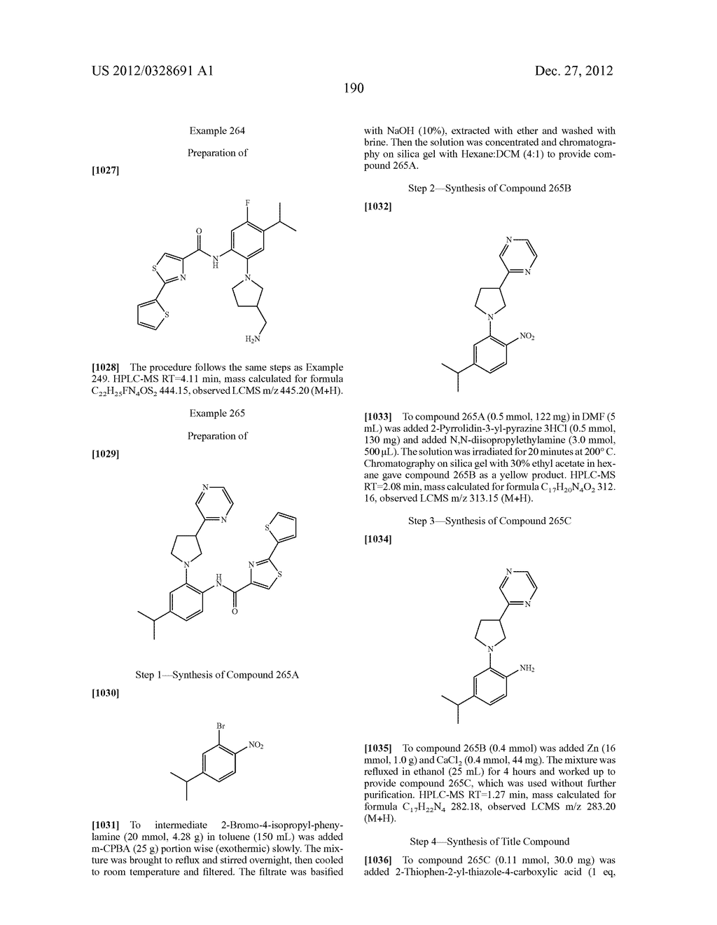 ANILINOPIPERAZINE DERIVATIVES AND METHODS OF USE THEREOF - diagram, schematic, and image 191