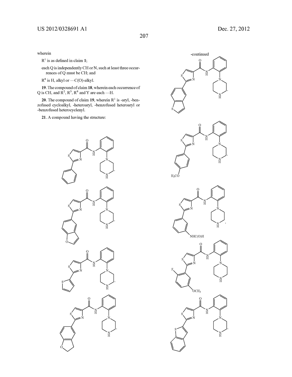 ANILINOPIPERAZINE DERIVATIVES AND METHODS OF USE THEREOF - diagram, schematic, and image 208