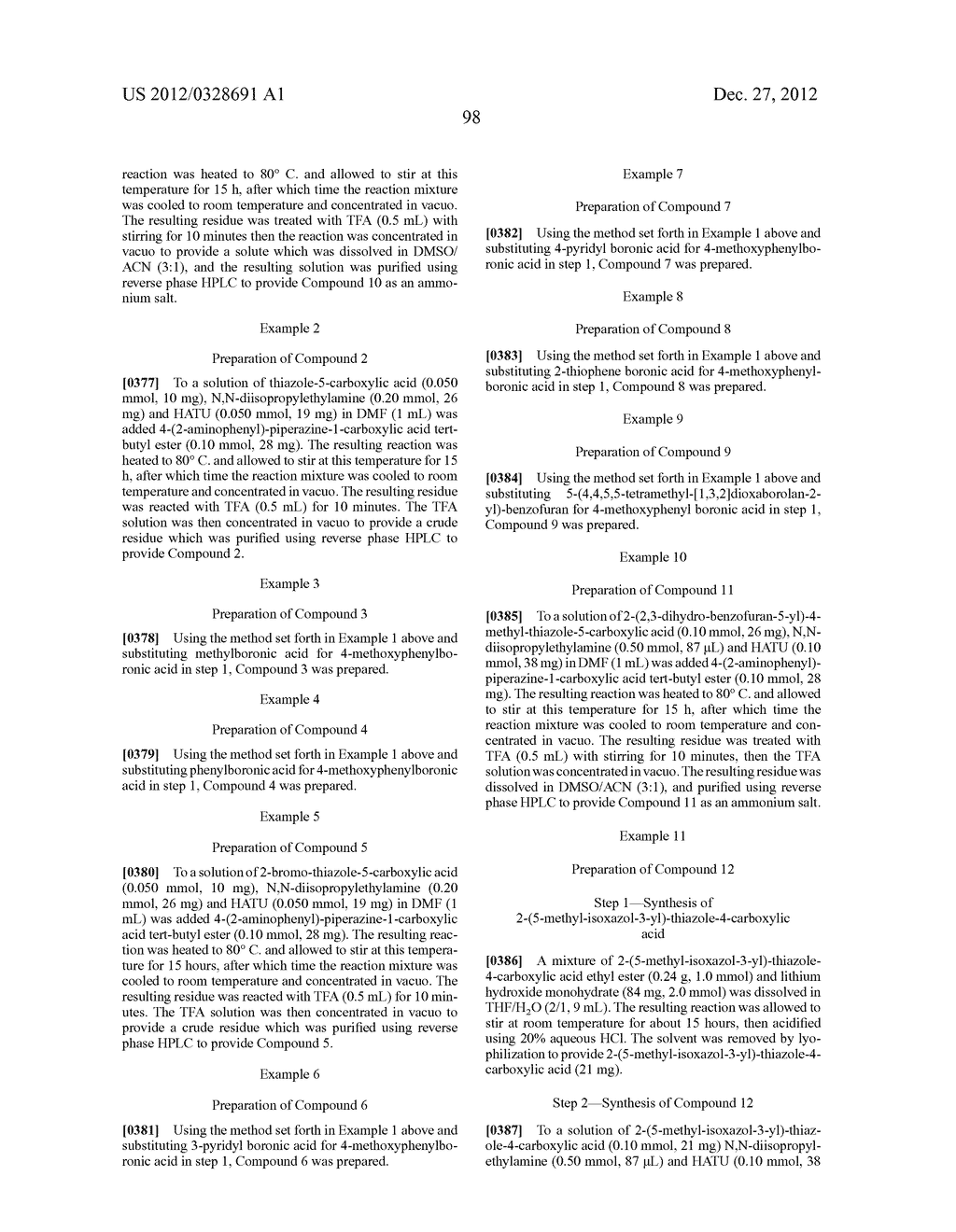 ANILINOPIPERAZINE DERIVATIVES AND METHODS OF USE THEREOF - diagram, schematic, and image 99