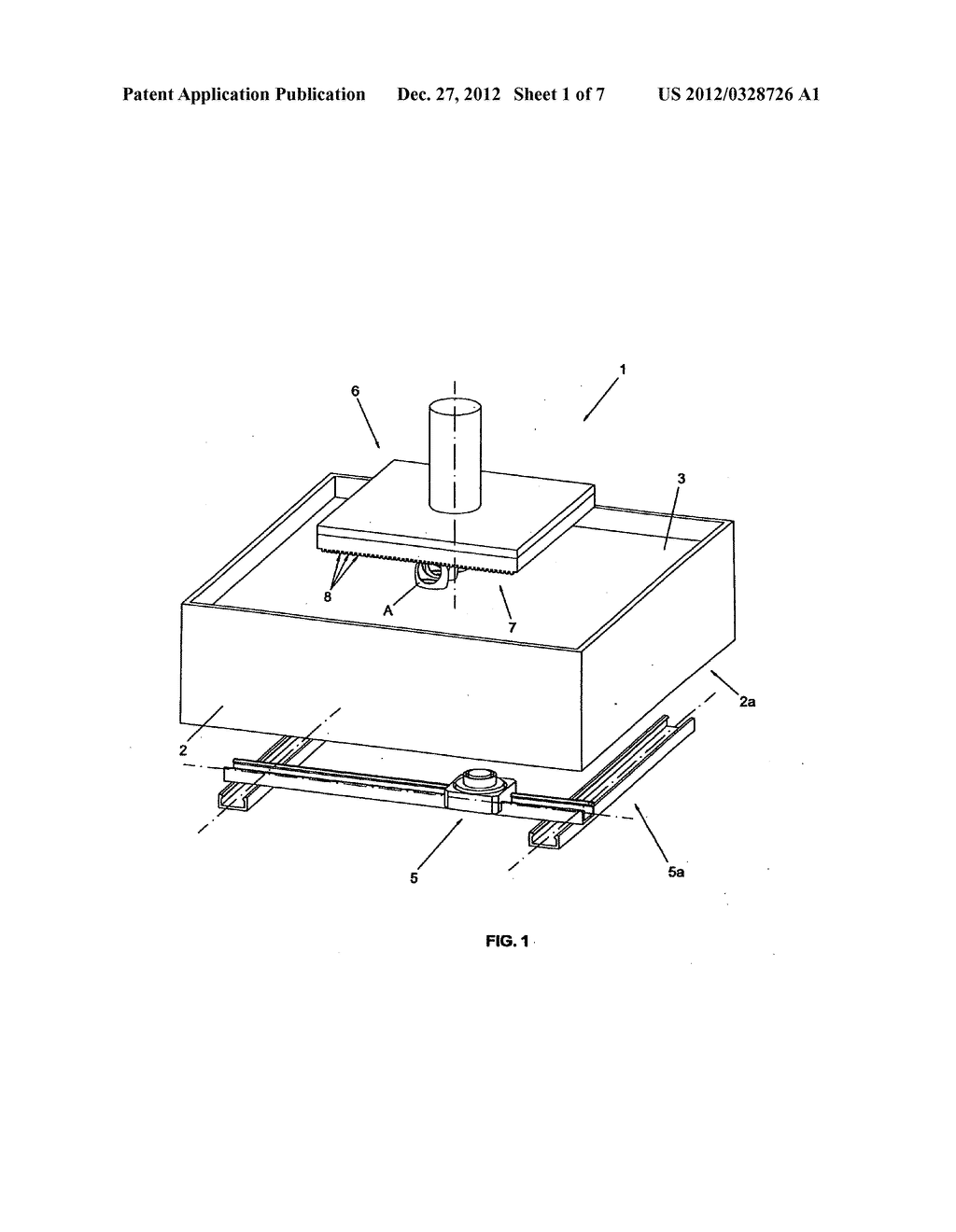 Modelling Plate for a Stereolithography Machine, Stereolithography Machine     Using Said Modelling Plate and Tool for Cleaning Said Modelling Plate - diagram, schematic, and image 02