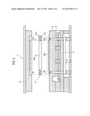 INJECTION MOLDING DIE FOR PRODUCING MOLDED PRODUCT HAVING APPEARANCE     SURFACE, INJECTION MOLDING METHOD FOR PRODUCING MOLDED PRODUCT HAVING     APPEARANCE SURFACE, AND RESIN MOLDED PRODUCT MOLDED BY THE INJECTION     MOLDING METHOD diagram and image