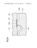 INJECTION MOLDING DIE FOR PRODUCING MOLDED PRODUCT HAVING APPEARANCE     SURFACE, INJECTION MOLDING METHOD FOR PRODUCING MOLDED PRODUCT HAVING     APPEARANCE SURFACE, AND RESIN MOLDED PRODUCT MOLDED BY THE INJECTION     MOLDING METHOD diagram and image