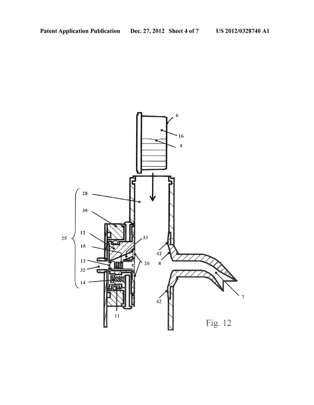 CAPSULE FOR THE PRODUCTION OF COFFEE - diagram, schematic, and image 05