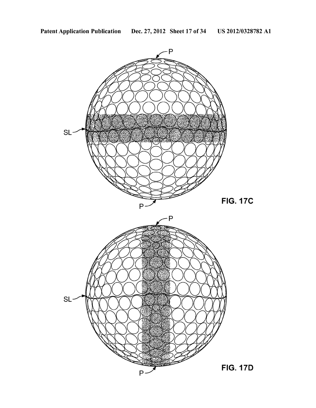 Golf Ball Having An Aerodynamic Coating Including Micro Surface Roughness - diagram, schematic, and image 18