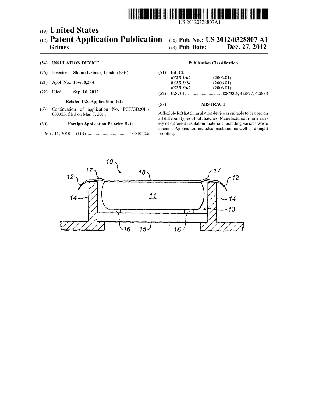 INSULATION DEVICE - diagram, schematic, and image 01