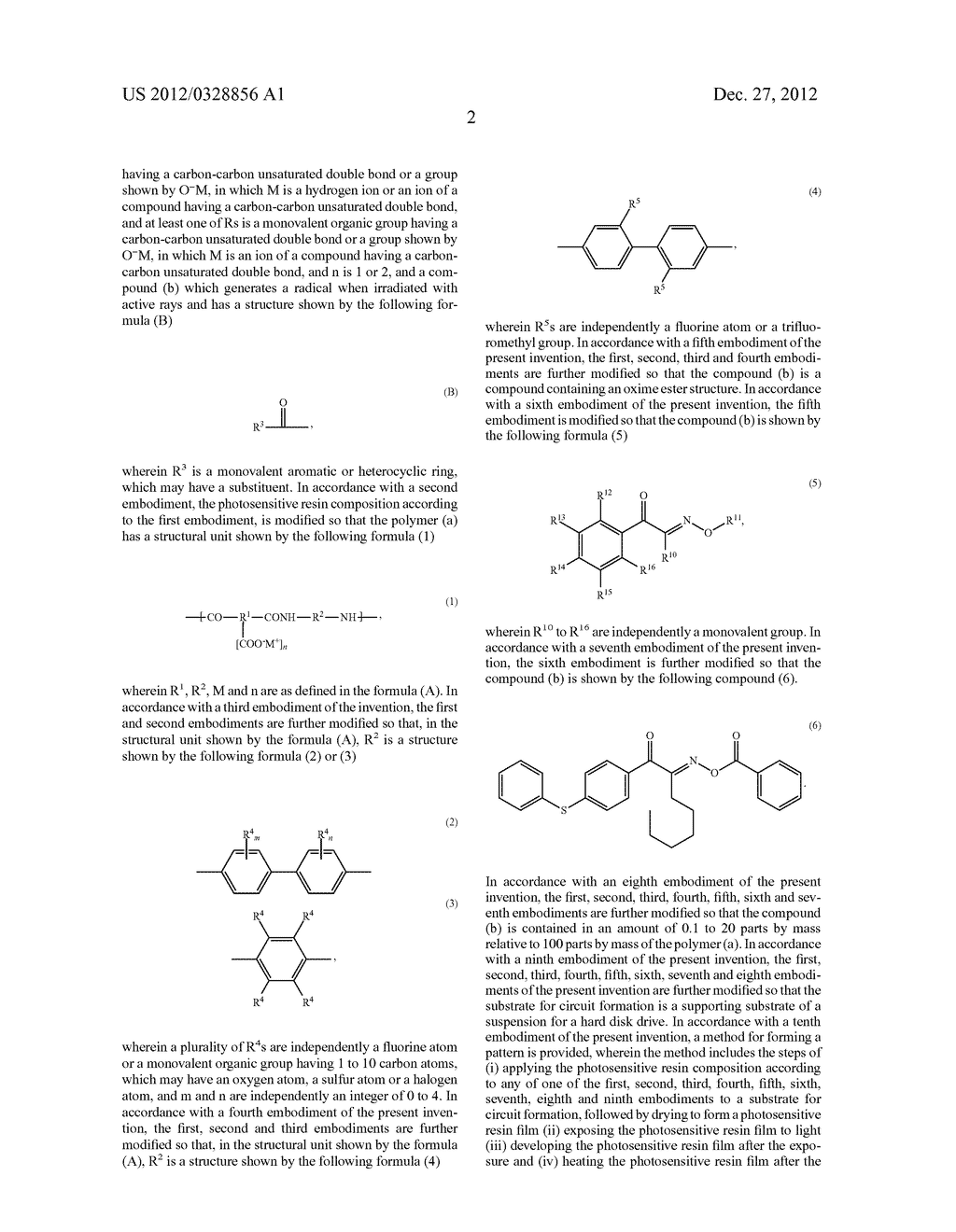 PHOTOSENSITIVE RESIN COMPOSITION AND CIRCUIT FORMATION SUBSTRATE USING THE     SAME - diagram, schematic, and image 06