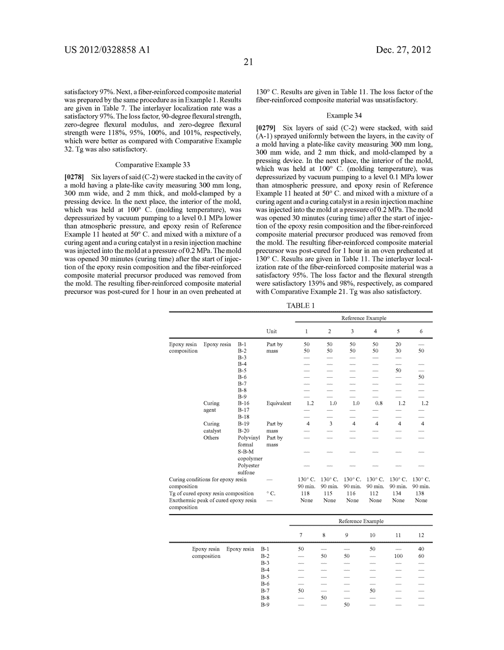 PREPREG, FIBER-REINFORCED COMPOSITE MATERIAL, AND METHOD FOR PRODUCING     PREPREG - diagram, schematic, and image 26