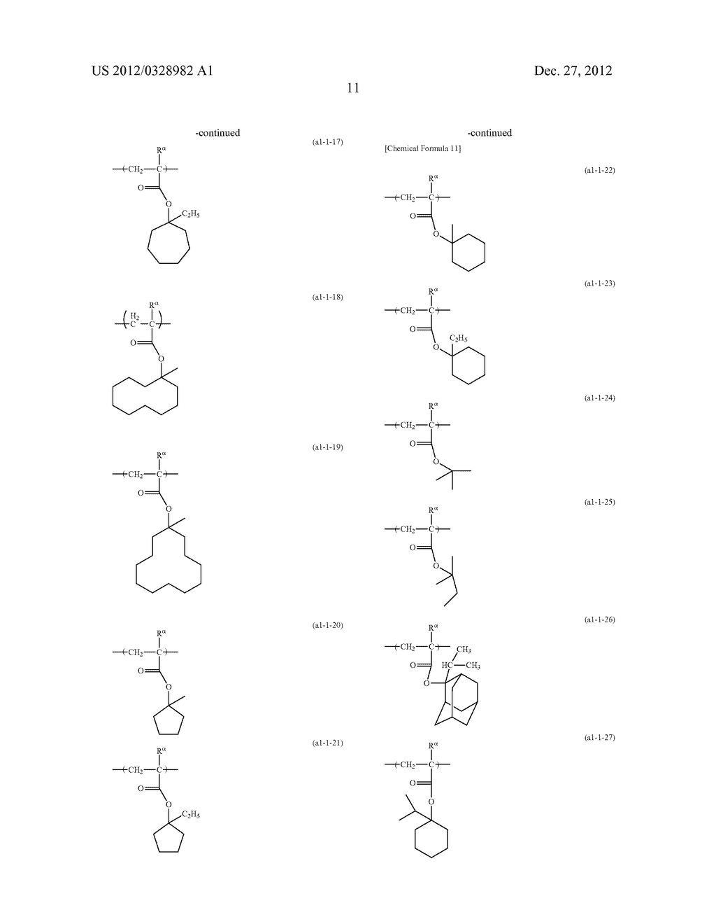 POSITIVE RESIST COMPOSITION AND METHOD OF FORMING RESIST PATTERN - diagram, schematic, and image 12