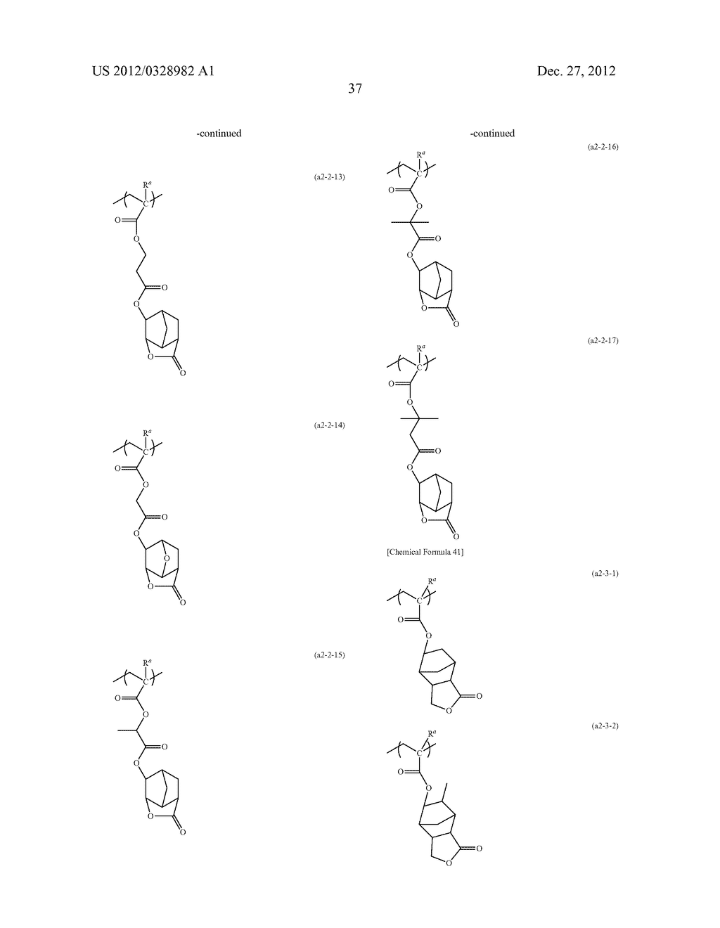 POSITIVE RESIST COMPOSITION AND METHOD OF FORMING RESIST PATTERN - diagram, schematic, and image 38